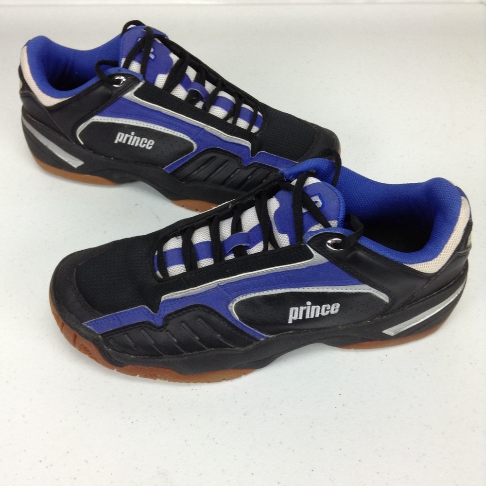 Prince lV indoor squash tennis shoes black/blue